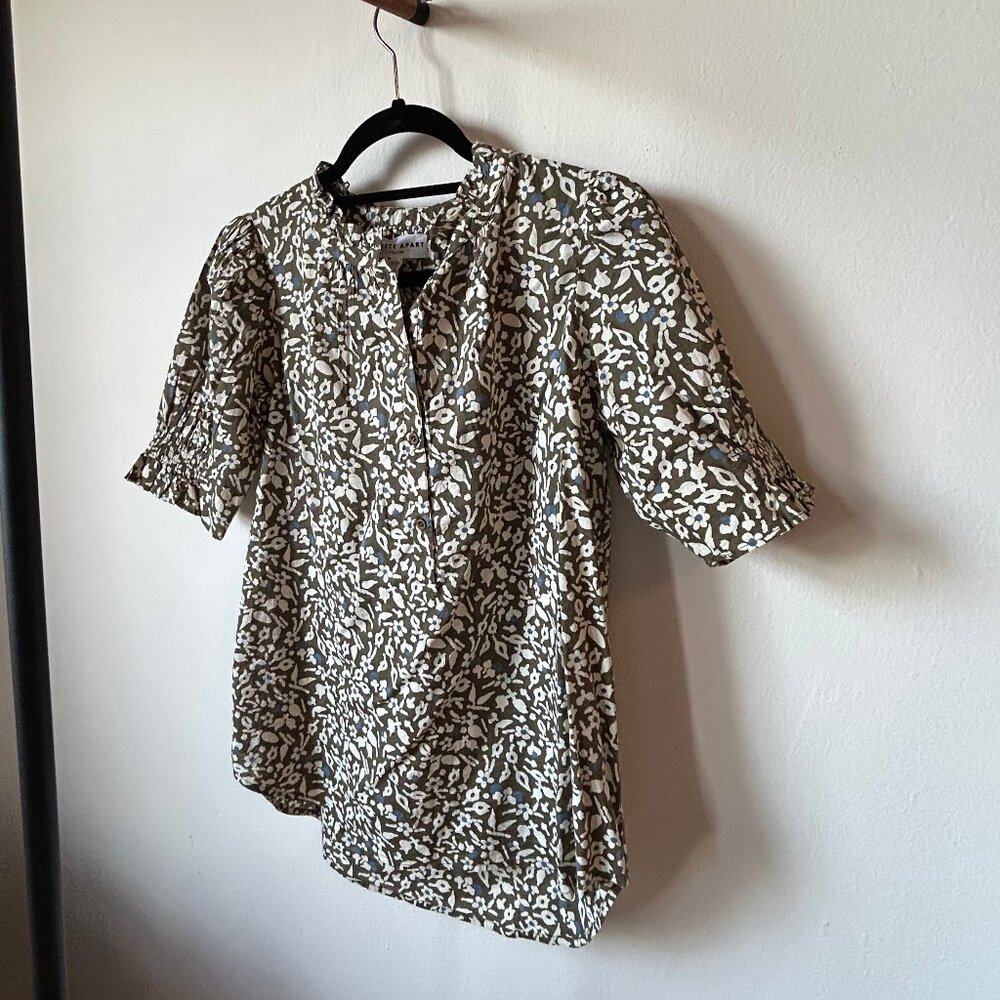 Apiece Apart Los Altos Top Floral Print - small